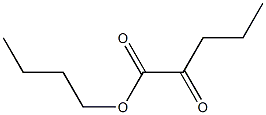 2-Oxopentanoic acid butyl ester Structure