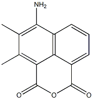 4,5-Dimethyl-6-amino-1H,3H-naphtho[1,8-cd]pyran-1,3-dione 구조식 이미지