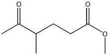 4-Methyl-5-oxocaproic acid methyl ester Structure