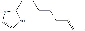 2-(6-Octenyl)-4-imidazoline Structure