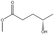 (4S)-4-Hydroxypentanoic acid methyl ester 구조식 이미지
