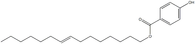 4-Hydroxybenzoic acid 8-pentadecenyl ester Structure