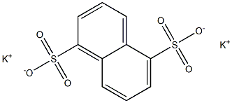 1,5-Naphthalenedisulfonic acid dipotassium salt 구조식 이미지