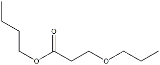 3-Propoxypropionic acid butyl ester Structure