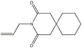 3-Allyl-3-azaspiro[5.5]undecane-2,4-dione 구조식 이미지