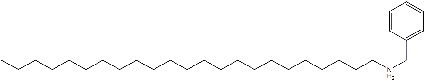 Triicosylbenzylaminium 구조식 이미지