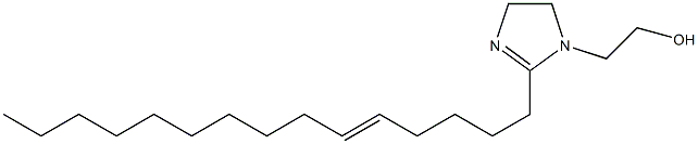 2-(5-Pentadecenyl)-2-imidazoline-1-ethanol 구조식 이미지