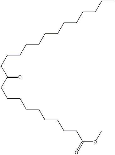 11-Oxotetracosanoic acid methyl ester Structure