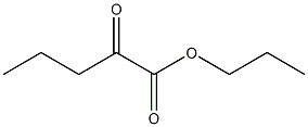 2-Oxopentanoic acid propyl ester 구조식 이미지