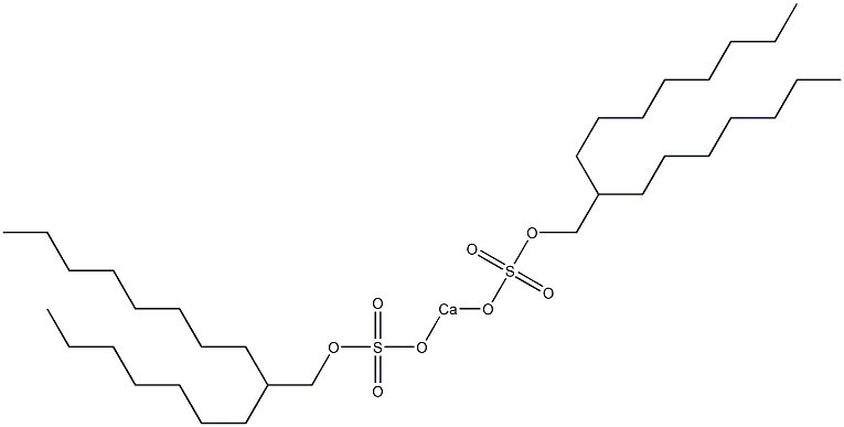 Bis(2-heptyldecyloxysulfonyloxy)calcium 구조식 이미지