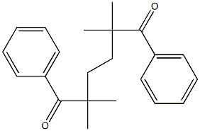 2,2,5,5-Tetramethyl-1,6-diphenylhexane-1,6-dione Structure