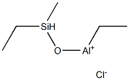 Ethyl(ethylmethylsilyloxy)aluminum chloride Structure
