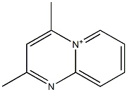 2,4-Dimethylpyrido[1,2-a]pyrimidin-5-ium 구조식 이미지