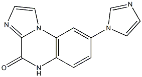 8-(1H-Imidazol-1-yl)imidazo[1,2-a]quinoxalin-4(5H)-one Structure