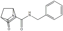 2-(Benzylcarbamoyl)-2-azabicyclo[2.2.1]hept-5-en-3-one Structure