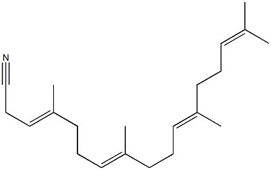 4,8,12,16-Tetramethyl-3,7,11,15-heptadecatetrenenitrile 구조식 이미지