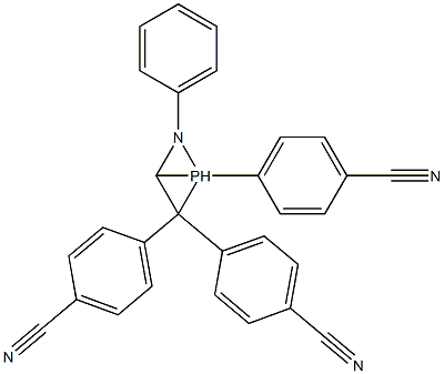 4,4',4''-[(Phenylimino)phosphranetriyl]trisbenzonitrile 구조식 이미지