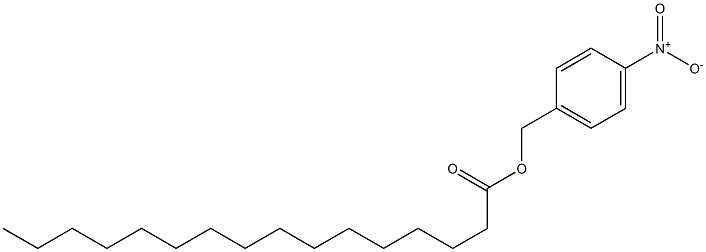 Hexadecanoic acid (4-nitrobenzyl) ester Structure