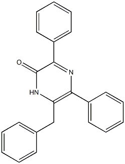 3-Phenyl-5-phenyl-6-benzylpyrazin-2(1H)-one 구조식 이미지