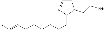 1-(2-Aminoethyl)-2-(7-nonenyl)-3-imidazoline 구조식 이미지