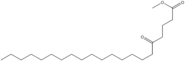 5-Oxohenicosanoic acid methyl ester Structure