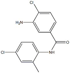 3-Amino-4,4'-dichloro-2'-methylbenzanilide 구조식 이미지