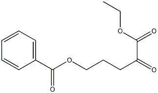 5-Benzoyloxy-2-oxovaleric acid ethyl ester Structure