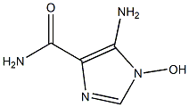 5-Amino-1-hydroxy-1H-imidazole-4-carboxamide Structure