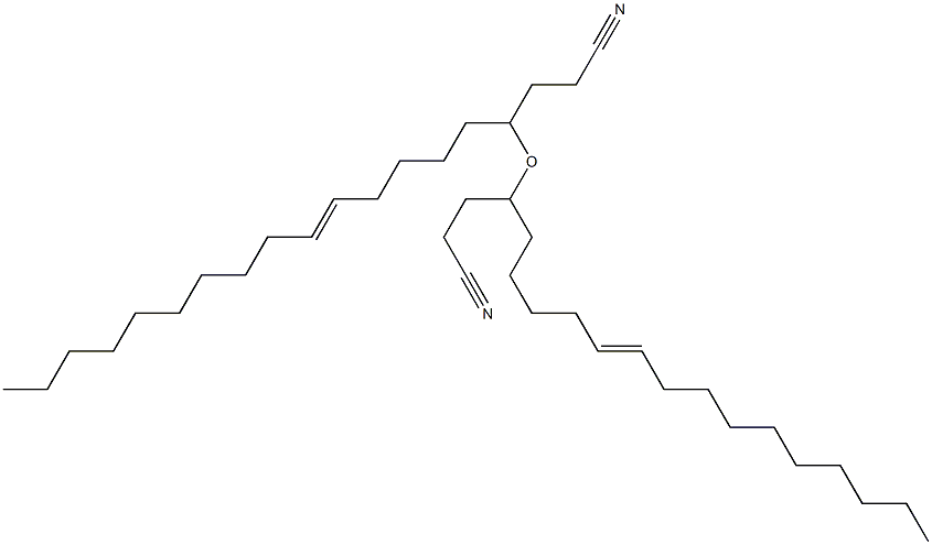 2-Cyanoethyl(6-hexadecenyl) ether Structure