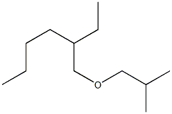 2-Ethyl-1-isobutoxyhexane Structure