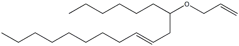 7-Allyloxy-9-octadecene 구조식 이미지