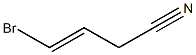 (E)-4-Bromo-3-butenonitrile Structure