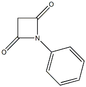 1-Phenyl-2,4-azetidinedione 구조식 이미지