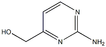 2-Amino-4-pyrimidinemethanol Structure