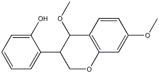 2-(4,7-Dimethoxychroman-3-yl)phenol 구조식 이미지