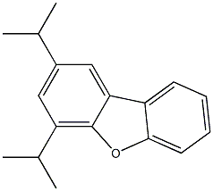 2,4-Diisopropyldibenzofuran Structure