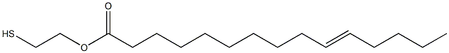10-Pentadecenoic acid 2-mercaptoethyl ester Structure