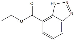 3H-Benzotriazole-4-carboxylic acid ethyl ester Structure