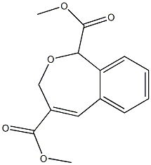 1H,3H-2-Benzoxepin-1,4-dicarboxylic acid dimethyl ester 구조식 이미지