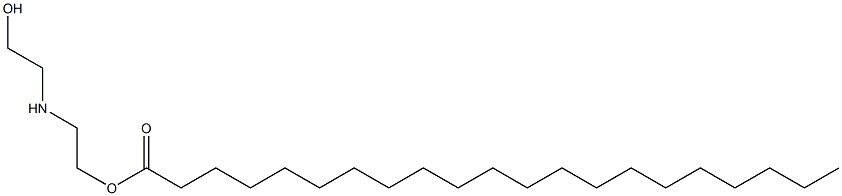 Arachic acid 2-[(2-hydroxyethyl)amino]ethyl ester Structure