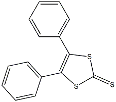 4,5-Diphenyl-1,3-dithiole-2-thione Structure