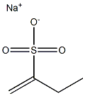 1-Butene-2-sulfonic acid sodium salt Structure