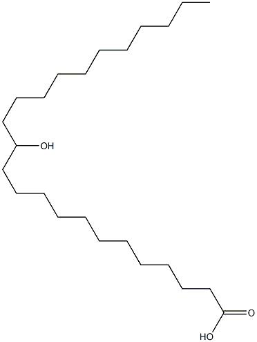 13-Hydroxytetracosanoic acid Structure
