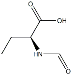 [S,(-)]-2-Formylaminobutyric acid 구조식 이미지