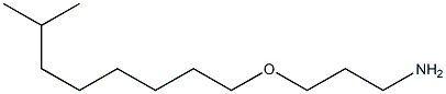 3-(7-Methyloctyloxy)-1-propanamine Structure