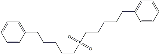 Phenylpentyl sulfone Structure