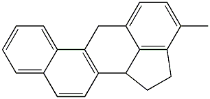1,2,6,12b-Tetrahydro-3-methylbenz[j]aceanthrylene Structure