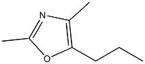 2,4-Dimethyl-5-propyloxazole 구조식 이미지