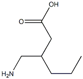 3-Propyl-4-aminobutyric acid 구조식 이미지