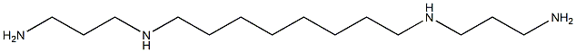 N,N'-Bis(3-aminopropyl)-1,8-octanediamine 구조식 이미지